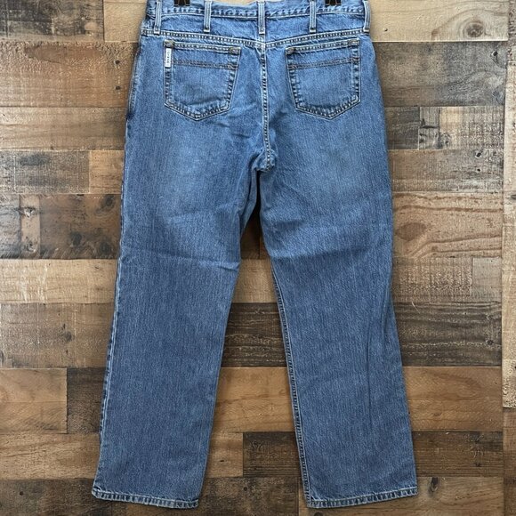 Cinch Jeans White Label Bootcut Mens 36x32 Blue Denim Pants - Picture 4 of 8